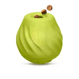 Natural Rubber Durable Dog Toy |   Interactive Treat Dispensing Toy for Enrichment