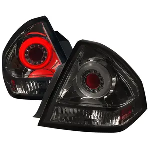 2006-2013 Chevrolet Impala/ 2014-2016 Impala Limited LED Tail Lights (Chrome Housing/Smoked Lens)