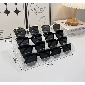Glasses Ladder Display Stand Sunglasses Myopia Sunglasses Storage and Storage Shelves Layered Sorting Display Stand Display Rack Display Shelf
