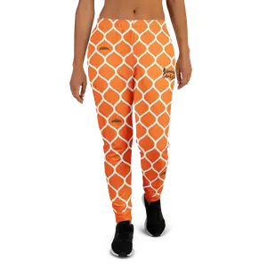 Queen Swish Orange Women's Joggers