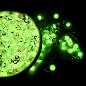 Luminous Pricess resin glowing in the dark