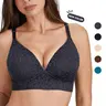 Shapellx Seamless Embrace Wireless Leopard Print T-Shirt Bra Everyday