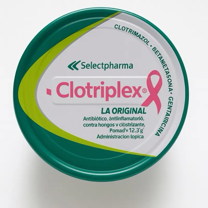 Selectpharma Clotriplex Original Pomada 13g Gel for Skin Repair Eczema ...