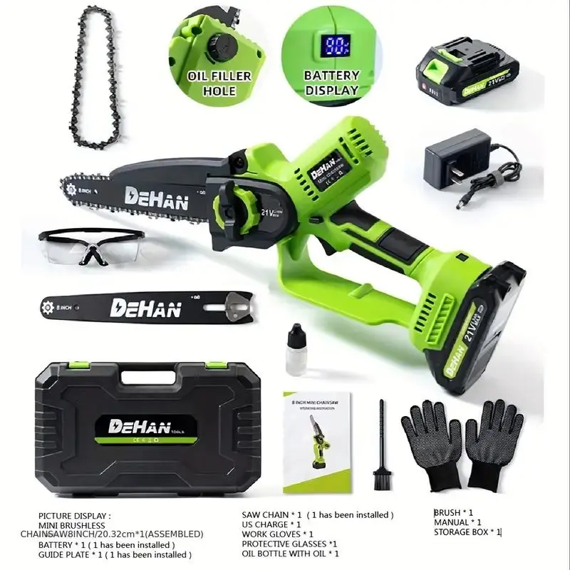 8 Inch + 1 Batteries