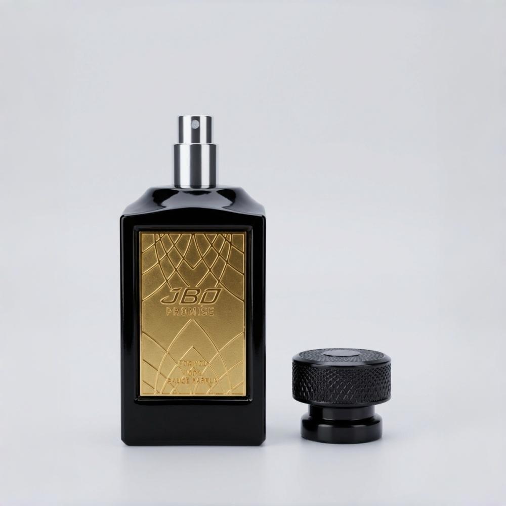 Men's Black Perfume - 3.4oz Intense Pheromone Cologne, Spicy Woody Oriental Fragrance, Long Lasting Masculine Scent to Attract Women, Premium Spray for Dates and Night Out, Perfect Gift for Him