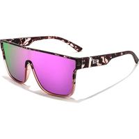 Transparent Pink Leopard Frame & Pu