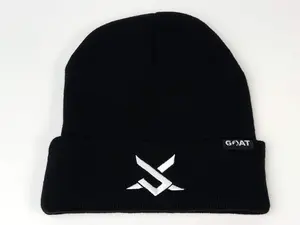 JX Merch Panda Knit Beanie Unisex 100% Acrylic One-Size-Fits-All Comfortable Versatile Hat for Casual & Formal Occasions