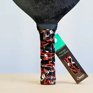 Paint Swirl - Black | Pickleball Grip