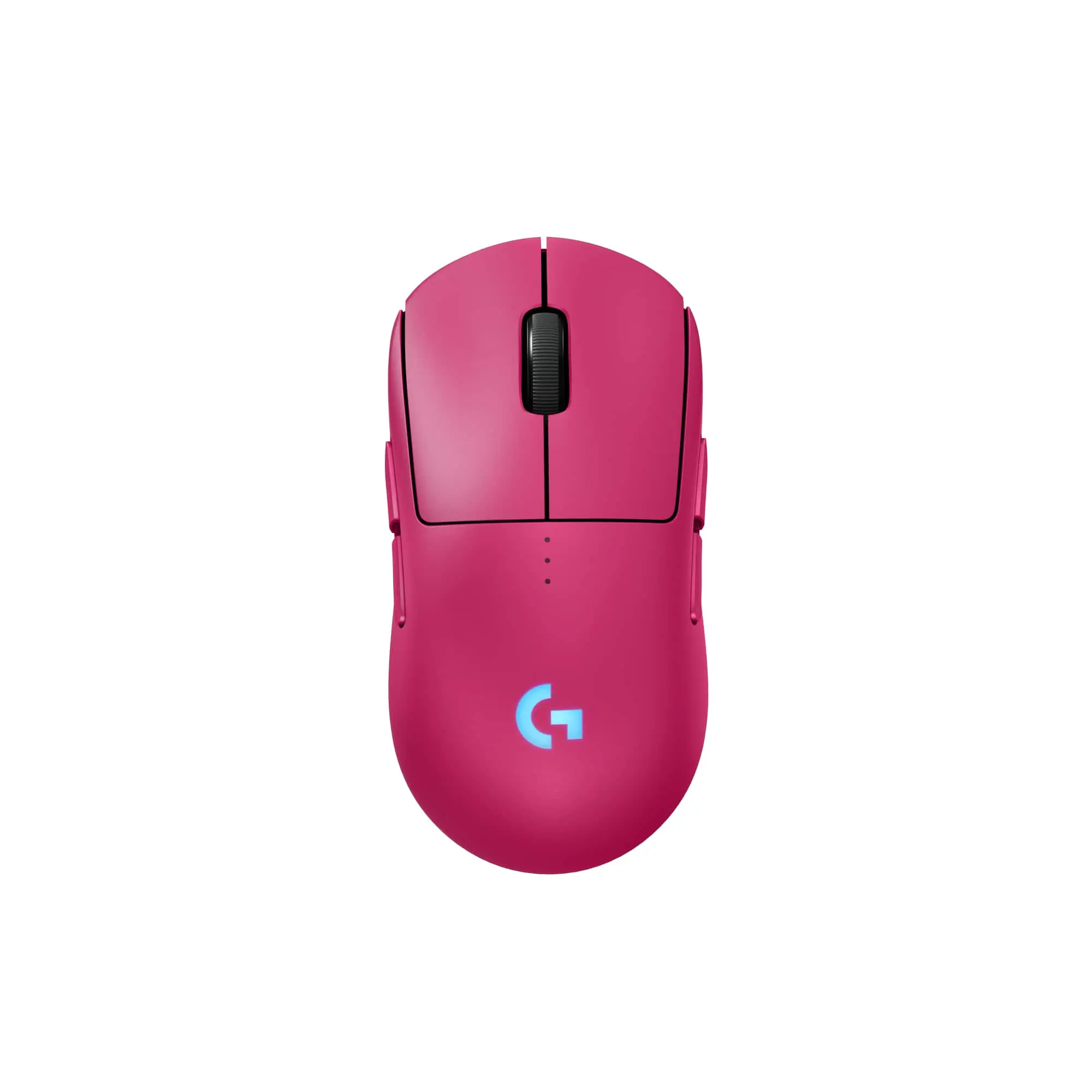 Logitech - PRO 2 LIGHTSPEED Lightweight Optical HERO 44K DPI Gaming Mouse with 4 Customizable and Switchable Magnetic Side Buttons - Wireless - Magenta