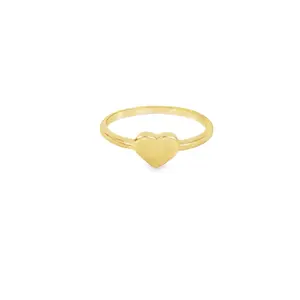 14k Heart Ring