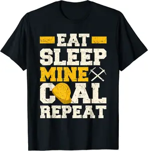 Coal Miner Underground Laborer T-Shirt - Hannahcha Shop 65B0D3RLR3Y4