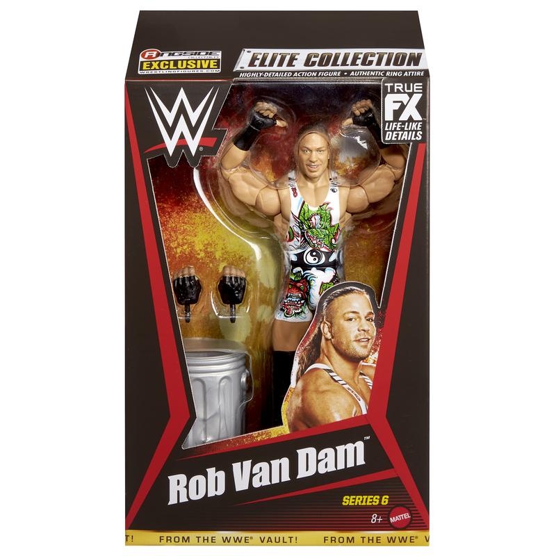 Rob Van Dam (RVD) (Green Dragon) - WWE From the Vault Ringside Exclusive Series 6 Mattel WWE Toy Wrestling Action Figure