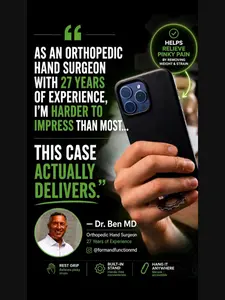 PCF - iPhone 15 with Retractable Finger Loop Stand
