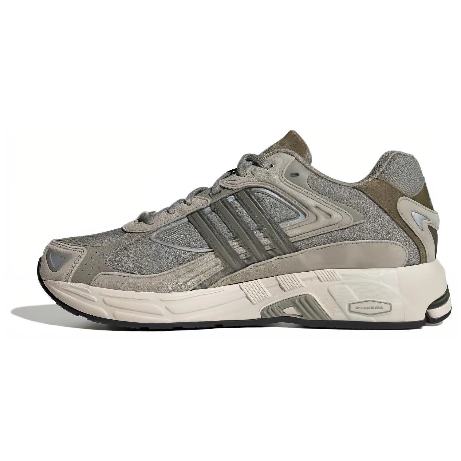 Adidas Response Cl Silver Pebble Focus Olive' Comfort Low Top Casual Running Shoes Unisex ID3142