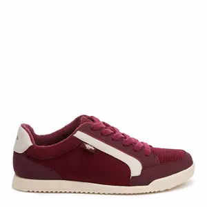 Bolt Burgundy Corduroy Sneakers