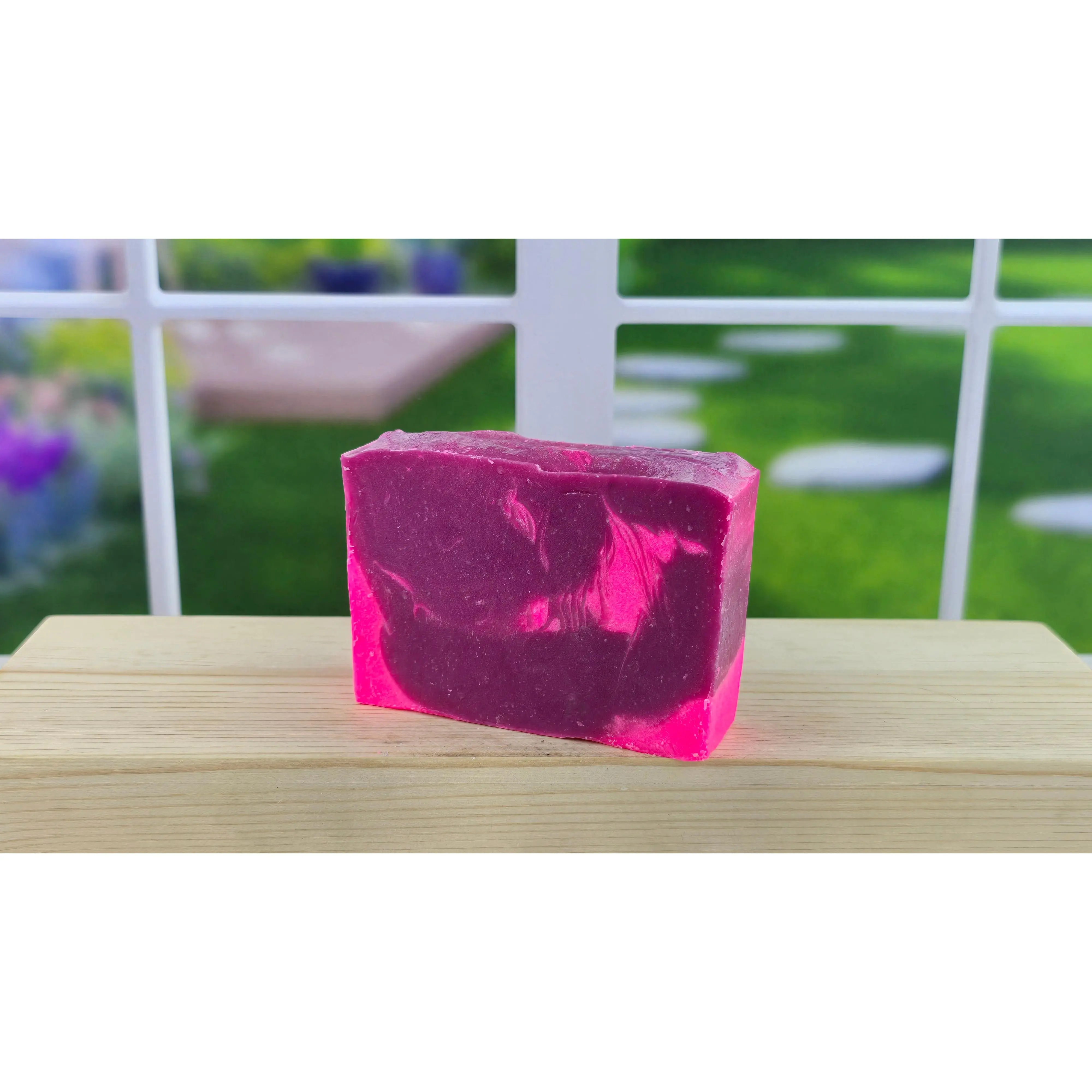TSA Handmade Berry Berry Cold Process Soap - Shea Butter for moisturizing and soothing - Gentle Daily Cleansing