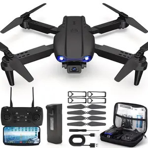 E99 Foldable Remote Control Camera Quadcopter Drone - Beginner-Friendly Toy, Affordable Gift for Kids, Suitable for Indoor & Outdoor Use (Ideal for Christmas, Children's Day)
