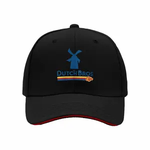 Dutch Bros Coffee logo with windmill icon print snapback trucker cap hat Men's and women's casual sports outdoor sandwich baseball cap