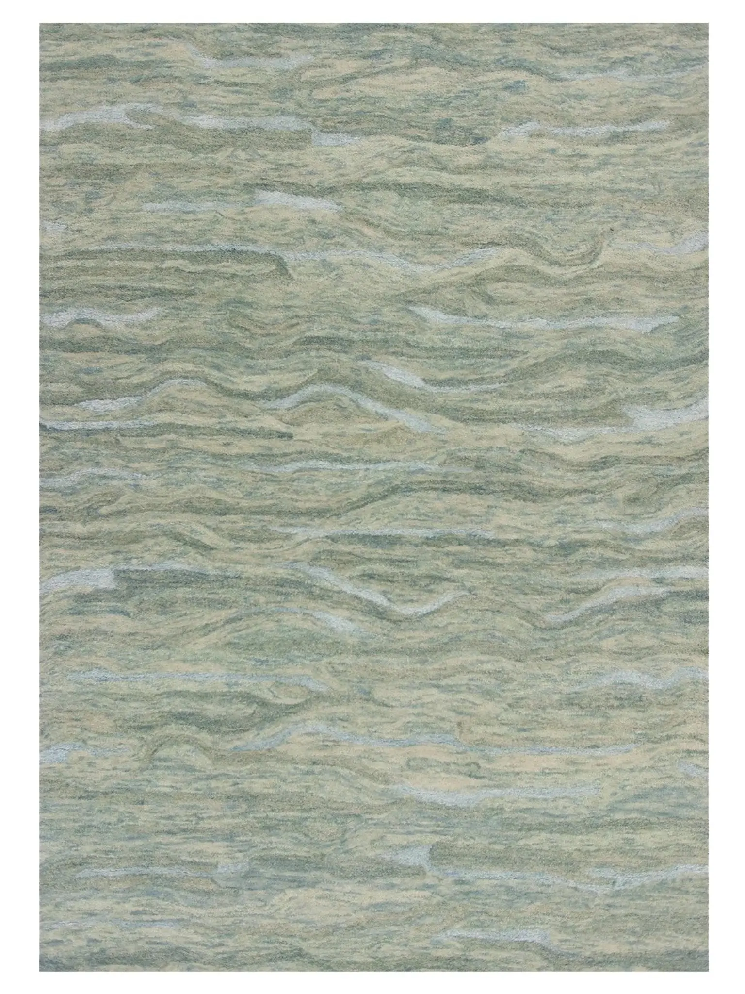 Kas Serenity 1252 Seafoam  Transitional Tufted Rug