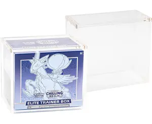 Pokémon ETB Acrylic Display Case — Magnetic Top, UV-Protected