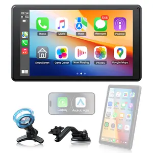 【SpringGlowUp】LAMTTO 2026 Upgraded 8” Wireless Carplay Screen for Older Car Upgrades, Magnetic & Portable, Supports Mirror Link for Video and Bluetooth/AUX/FM-Your Effortless Tech Upgrade on the Go