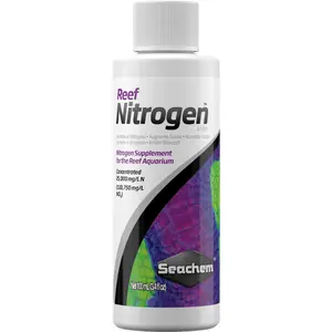 Seachem Reef Nitrogen - Dosing Supplement for Reef Aquariums (Ideal for new aquariums or aquariums with large amounts of coral and few fish)