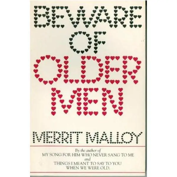 Used Literature Book - Beware of Older Men by Merrit Malloy (Soft Cover, 1980 Edition, Doubleday Pub.) - English Reading Materials