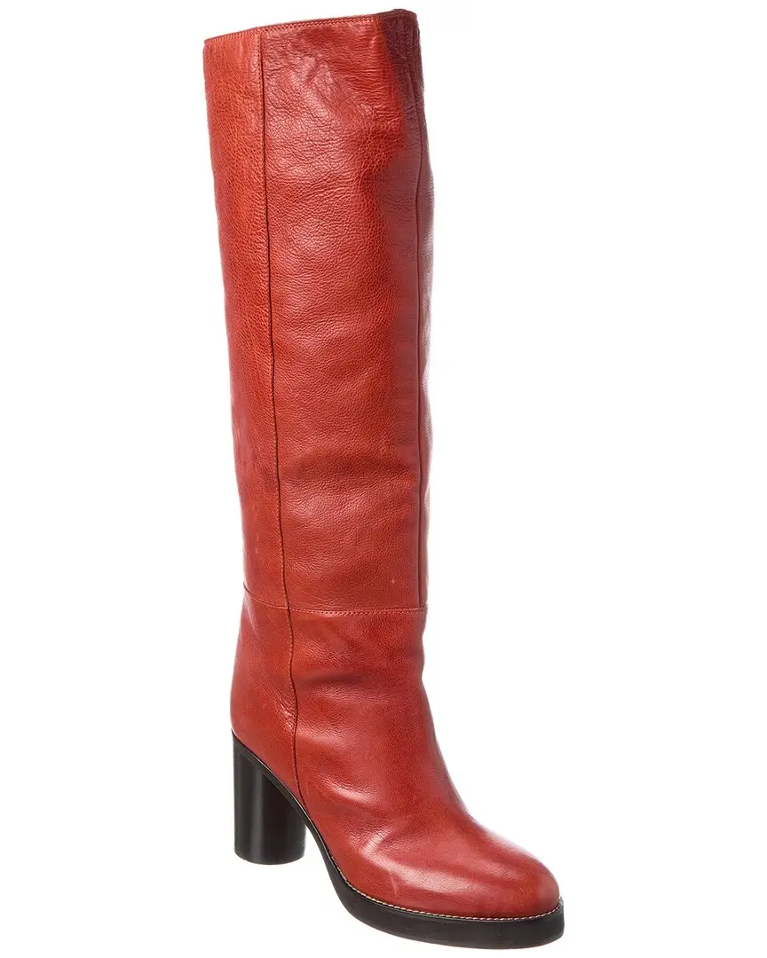Isabel Marant Leather Over-The-Knee Boot