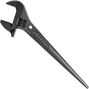 3227 Wide Wrench,, Construction Spud Wrench for Up to 1-7/16-Inch Nuts and, 10-Inch, with Tether Hole
