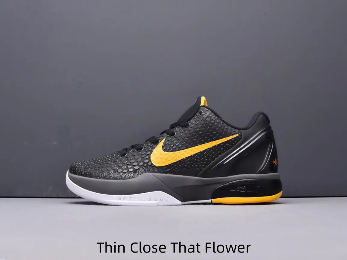 Black Golden Low-top Performance Basketball Sneakers, Textured Knit Upper, Visible Air Cushion Midsole for Indoor Competitions and Daily Ball Training