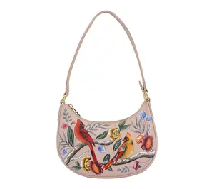 Anushcka Painted Leather Small Shoulder Bag