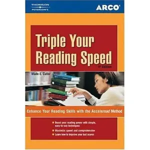 USED-Triple Your Reading Speed: Enhance your reading skills with the Acceleread method by Wade E. Cutler (Paperback)