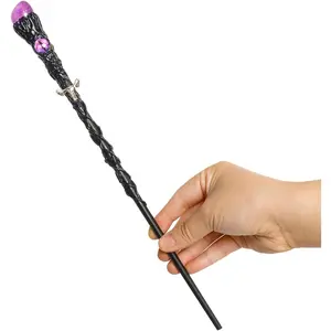 Fine Handcrafted Amethyst Crystal Magic Wand Witch Wizard Wand for Witches and Wizards