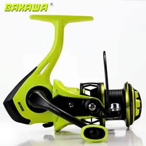 Bakawa Fishing Reel Series 1000-3000, Metal Line Spool, Smooth & Durable Design, Left & Right Interchangeable, Saltwater Freshwater Use, Spinning Fishing Reel, Fishing Tackle