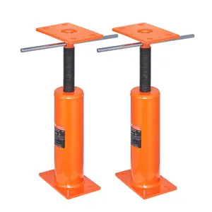 2 Pack Adjustable Floor Jack Post for Home Garage Floor Leveling Lift, Height Range 12 to 16 Inches, Heavy Duty Steel Construction, Stable Locking Post System, Easy Setup, Durable Vehicle Support, Equipment Lifting Projects