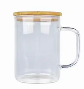 15oz Glass Snow Globe Mug