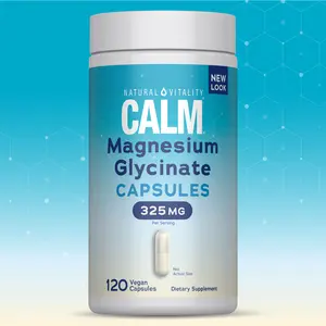 CALM Magnesium Glycinate - 325 mg (per serving) - 120 Vegan Capsules