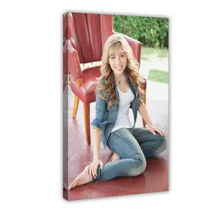 Actor Poster Jennette McCurdy 26 bedroom canvas posters, hall wall art, bathroom canvas posters, home poster decoration