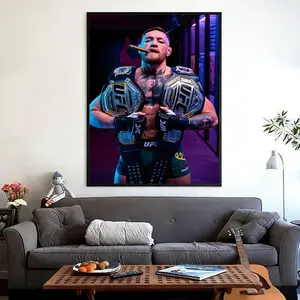 CConor McGregor Flags Modern Minimalist European Vertical Flag Premium High-Density Polyester Weather-Resistant & Fade-Proof Vibrant, Long-Lasting Colors for Indoor & Outdoor Decor