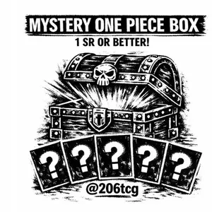 One Piece Mystery Box | 5 Card Pack | 1 SR or better