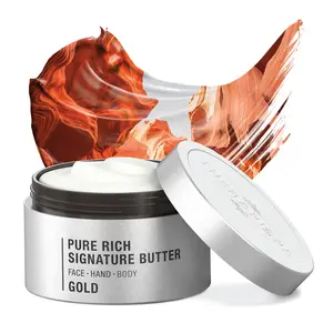 THERAPISPA Pure Rich Signature Butter / Shea Butter, Ceramides, Panthenol, Collagen & Hyaluronic Acid Body Cream for Deep Hydration, Elasticity, and Skin Barrier Repair with a Rich, Non-Greasy Finish / 7 oz (200 g)