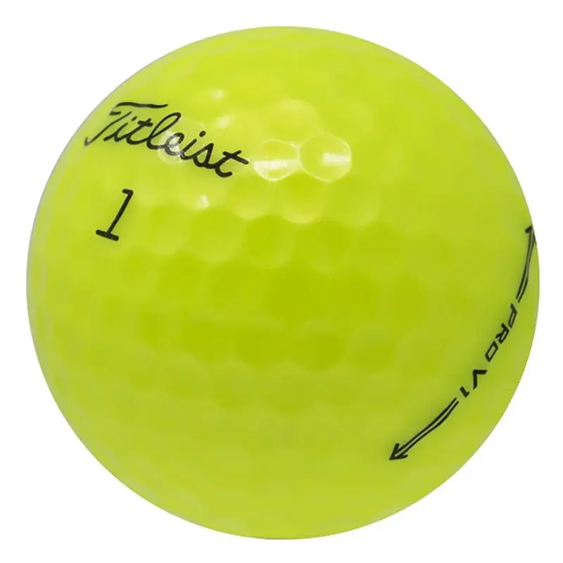 Titleist Pro V1 2021 Yellow Golf Balls - 48-Pack Bucket, Mint Condition