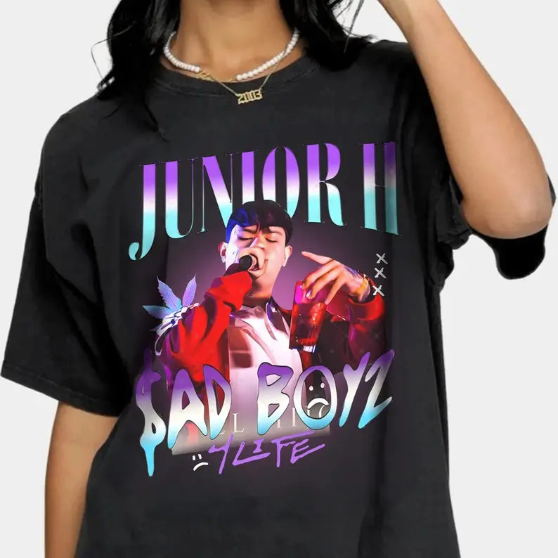 Junior H Retro 90s Sweater, Retro Junior H T-Shirt collection tee merch fan shirt, Junior H Vintage Shirts, Country Music Vintage, Junior H Merch Gift, Junior H Fan Tees