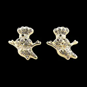 14K GOLD / SILVER PLATED DOUGHBOY POST PIERCED STUD FASHION EARRINGS EARRING FOR UNISEX, MEN, WOMEN
