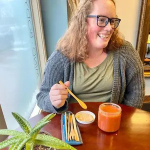 Travel Bamboo Cutlery Set – Eco-Friendly Utensils in Branded Travel Pouch