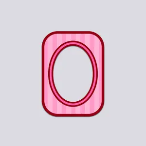 Tickled Small Magnetic Frame