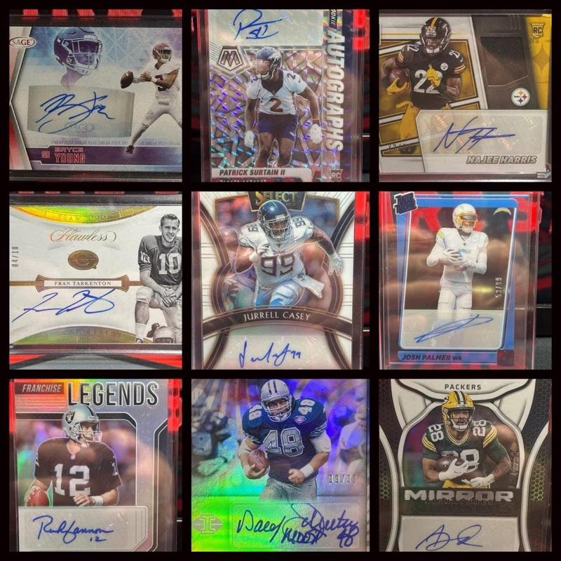 Clearly Football 648 Autograph Pack with One Card Per Pack