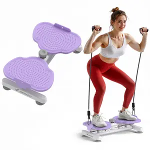Waist Twister Machine Toned Abs Workout Double Non-Slip No Noise Abdominal Roller Exercise Equipment Perfect for Home and Summer Fitness