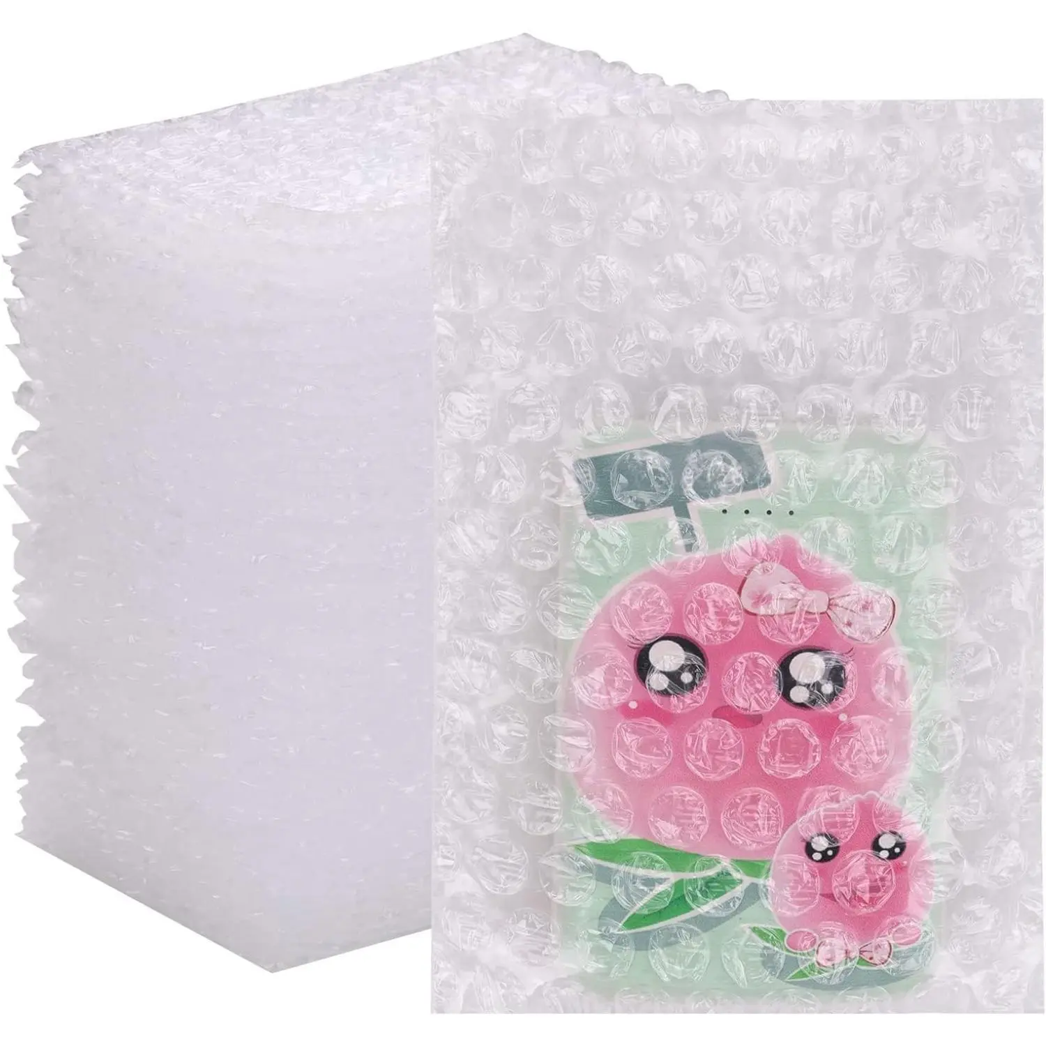 200 Pack Bubble Out Bags Pouches 4"x 6" Bubble Pouches Cushioning Packaging Bags,Double Walled Cushioning Bags Thickening Shockproof Foam Bags for Moving,Shipping,and Storage party  supplies gift