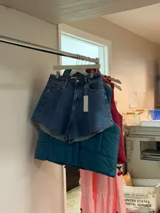 Lina Shorts: Dark Denim